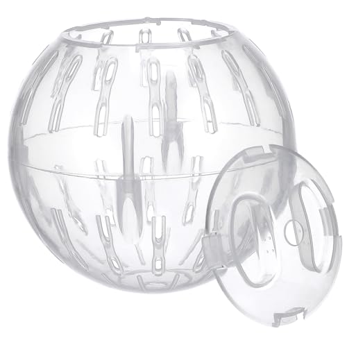 VERDANVERSE Hamster Laufball Durchmesser Kleiner Haustier Spaßball aus Robustem mit Belüftungslöchern Sicherer Hamster Spielball für Mehr Bewegung und Aktives Kleintiertraining von VERDANVERSE