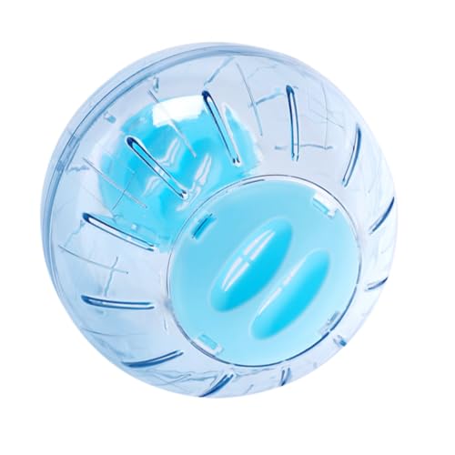 VERDANVERSE Hamster Laufkugel aus Langlebigem Material Geräuscharm für Zwerghamster und Kleintiere Geeignet Fördert Bewegung und Fitness mit Dekorativem Design Farbe Zufällig Zufällige Farbe von VERDANVERSE