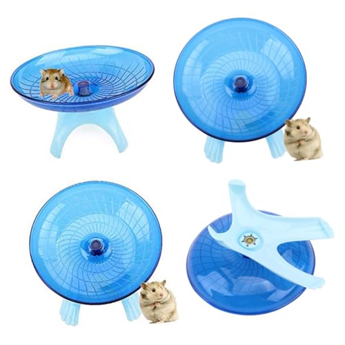 VERDANVERSE Hamster Laufrad Fliegende Untertasse Langlebiges Geräuscharmes Trainingsrad für Zwerghamster und Kleintiere rutschfeste Non Run Disc Blau Kleines Haustier Fitnessrad VERDANVERSE Hamster Laufrad Fliegende Untertasse Langlebiges Geräuscharmes Trainingsrad für Zwerghamster und Kleintiere rutschfeste Non Run Disc Blau Kleines Haustier Fitnessrad von VERDANVERSE