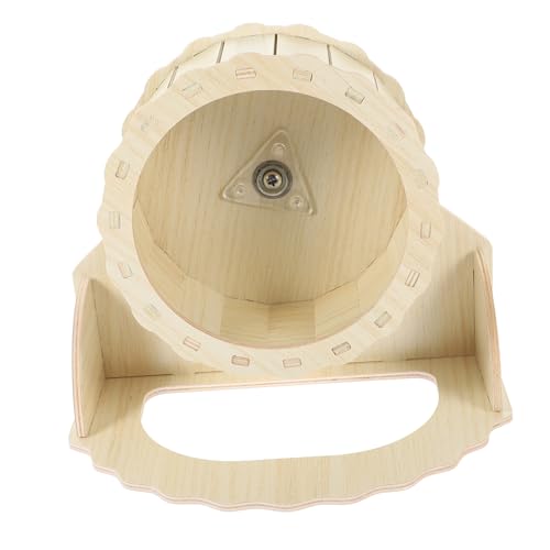 VERDANVERSE Hamster Laufrad Geräuschloses Fitnessrad mit Stabilem Ständer für Kleintiere Bewegung und Spielspaß von VERDANVERSE