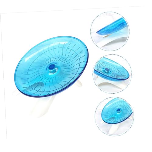 VERDANVERSE Hamster Laufrad Kunststoff Rad für Kleintiere Geräuscharm Sicher für Hamster Mäuse Igel Rennmäuse Geeignet Interaktives Pet Jogging Exercise Toy Farbe Zufällig Zufällige Farbe von VERDANVERSE