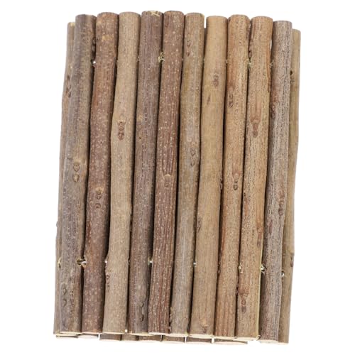 VERDANVERSE Hamster Tunnel aus Natürlichem Holz Versteck brücke für Kleine Nager Wie Hamster Mäuse Meerschweinchen Glatte Oberfläche Sicher und Gesund von VERDANVERSE
