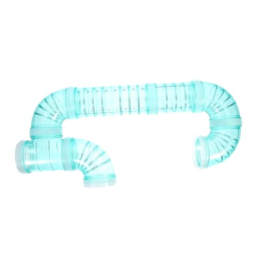 VERDANVERSE Hamsterkäfig Außenrohr DIY Tunnel für Kleintiere Hamster Zubehör Meerschweinchen Käfig Röhren System Flexibles Verbinden Problemloses Montieren für Hamster Eichhörnchen Igel von VERDANVERSE