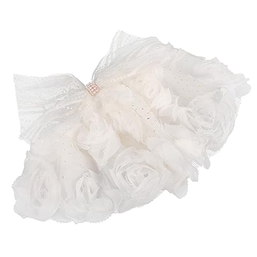VERDANVERSE Haustier hochzeitskleid Dog Costume hundekleidung Haustierbekleidung Haustierzubehör Dog Accessories Welpe Party für Hunde Hundehochzeitskleidung Romantisches hundekleid Polyester von VERDANVERSE
