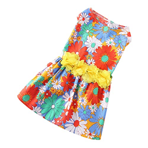 VERDANVERSE Haustierblumenrock Hunde-Outfit Welpe Hund kostüm Kleid Hundemantel Abdeckung Hundekleid aus Polyester tragbares Hundekleid dekorative Haustierkleidung Polyester Baumwolle Bunt VERDANVERSE Haustierblumenrock Hunde-Outfit Welpe Hund kostüm Kleid Hundemantel Abdeckung Hundekleid aus Polyester tragbares Hundekleid dekorative Haustierkleidung Polyester Baumwolle Bunt von VERDANVERSE