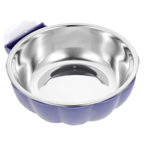 VERDANVERSE Haustierschüssel Große Hängende Fütterungsschale rutschfest für Katzen und Futter und Wassernapf Zubehör Robust und Langlebig von VERDANVERSE