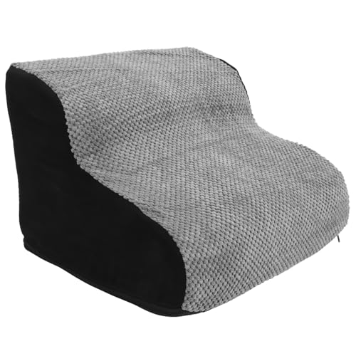 VERDANVERSE Haustiertreppe für Hunde Hochdichte Schaumstoffstufen mit Rutschfester Basis Einfache Einstiegshilfe für Sofas und Hohe Betten für Ältere Haustiere und Gelenkprobleme von VERDANVERSE