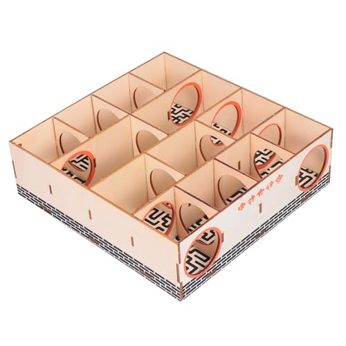 VERDANVERSE Holz Labyrinth Tunnel für Kleintiere Hamster Aktivität Fitness für Kleine Nagetiere zur Stressfreien Beschäftigung und Geistigen von VERDANVERSE