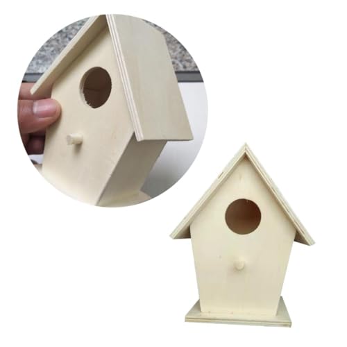VERDANVERSE Holz Nistkasten zum Aufhängen DIY Vogelhaus Bausatz aus Naturholz Wetterbeständig für Garten und Fenster Kinderfreundliches Holzhandwerk für kleine Vögel Naturfarben VERDANVERSE Holz Nistkasten zum Aufhängen DIY Vogelhaus Bausatz aus Naturholz Wetterbeständig für Garten und Fenster Kinderfreundliches Holzhandwerk für kleine Vögel Naturfarben von VERDANVERSE