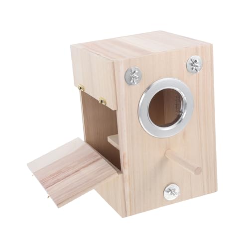 VERDANVERSE Holz Vogel Brutkasten Nistkasten für Vögel Großer Rechteckiger Vogelbrut und Zuchtkasten Natürlicher Holzhalter für Artgerechtes Brüten und Schlafen Sicher und Langlebig für VERDANVERSE Holz Vogel Brutkasten Nistkasten für Vögel Großer Rechteckiger Vogelbrut und Zuchtkasten Natürlicher Holzhalter für Artgerechtes Brüten und Schlafen Sicher und Langlebig für von VERDANVERSE