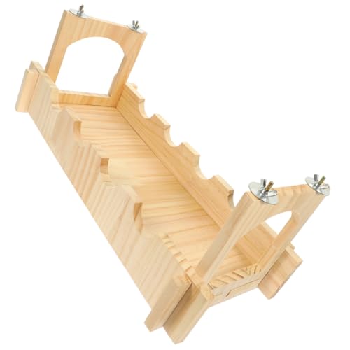 VERDANVERSE Holzbrücke für Kleintiere Robust und Glatt Multifunktionales Versteckspielzeug für Hamster Meerschweinchen und Zwerghamster für Käfige Sicher und Langlebig VERDANVERSE Holzbrücke für Kleintiere Robust und Glatt Multifunktionales Versteckspielzeug für Hamster Meerschweinchen und Zwerghamster für Käfige Sicher und Langlebig von VERDANVERSE