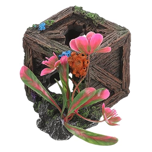 VERDANVERSE Holzkiste Zur Simulation Eines Aquariums Aquariumhöhle Versteckhöhle Höhlenverstecke Fischtanklandschaftsbau Aquarienlandschaftsdekoration Höhle Verstecken Retro-Aquarium Harz VERDANVERSE Holzkiste Zur Simulation Eines Aquariums Aquariumhöhle Versteckhöhle Höhlenverstecke Fischtanklandschaftsbau Aquarienlandschaftsdekoration Höhle Verstecken Retro-Aquarium Harz von VERDANVERSE