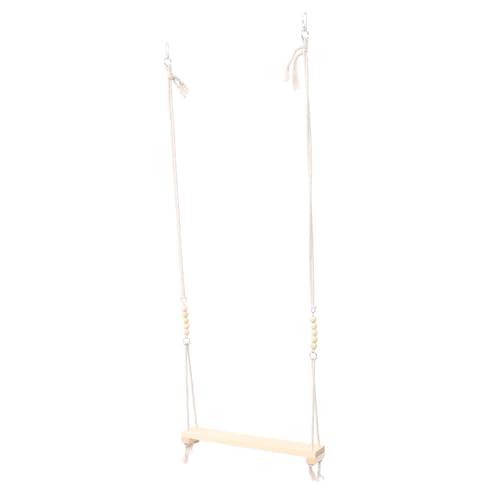 VERDANVERSE Holzschaukel für Papageien Hängendes Vogelspielzeug mit Bunter Rattan Kugel Natürliches Kauspielzeug und Sitzstange für Wellensittiche Papageien und Kleine Vögel Spiel Balance und VERDANVERSE Holzschaukel für Papageien Hängendes Vogelspielzeug mit Bunter Rattan Kugel Natürliches Kauspielzeug und Sitzstange für Wellensittiche Papageien und Kleine Vögel Spiel Balance und von VERDANVERSE