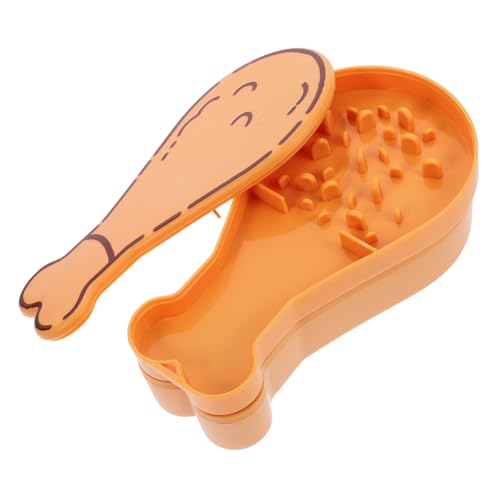 VERDANVERSE Hund Wasserbecher hundewasserflasche Hundewasserspender Hundenapf für Outdoor-Aktivitäten Hundereise Trinkflasche Wasserspender für Hundeflaschen Haustier-Wasserflasche Abs Orange von VERDANVERSE