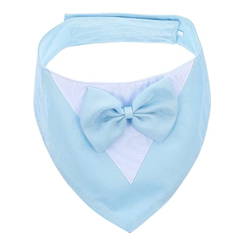 VERDANVERSE Hunde Halsband mit Schleife Verstellbares Halstuch für Hunde Accessoire für Partys und Besondere Anlässe Leicht und Langlebig Hellblau VERDANVERSE Hunde Halsband mit Schleife Verstellbares Halstuch für Hunde Accessoire für Partys und Besondere Anlässe Leicht und Langlebig Hellblau von VERDANVERSE