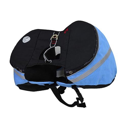 VERDANVERSE Hunde Rucksack Doggie -Rucksack Hundetasche hundegeschirr wandern im Freien Hund Reisetasche Transportbox für Hunde Kleiner Hunde -Rucksack Welpen Rucksack Blue von VERDANVERSE