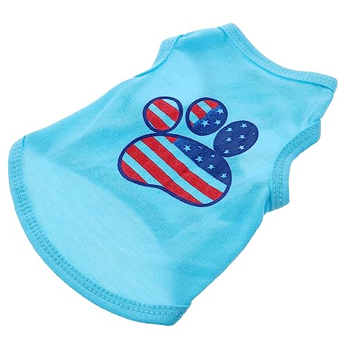 VERDANVERSE Hundekleidung Haustier Welpenweste Hunde -Tanktops Für Kleine Hunde Hundeanzug Hundehemden Chihuahua Ärmelloses Hundeshirt Sommerhundkühlungsweste Hund Kleiner Baumwolle von VERDANVERSE