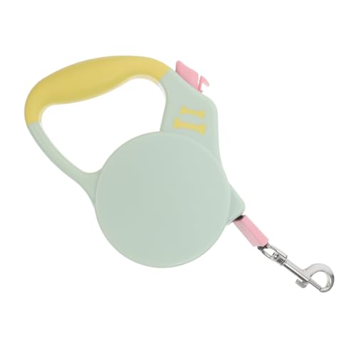VERDANVERSE Hundeleine hundezubehör Lange Leine für Hunde Hund führt Klebeband für Haustiere Hundespaziergang Welpe Katzenleine Hund Walking Leine Haustierleine ausziehbare Leine Abs Yellow von VERDANVERSE