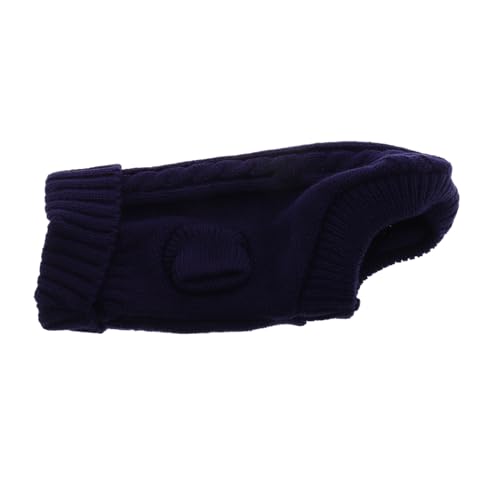 VERDANVERSE Hundepullover Weiche Welpenkleidung Hund Gestrickter Pullover Herz Pullover Für Kätzchen Strickpullover Für Haustiere Hundebekleidung Hundeweste Zopfstrick Für Kaltes Wetter Garn von VERDANVERSE