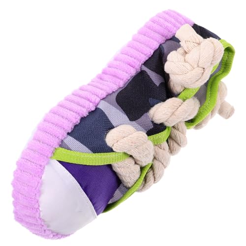 VERDANVERSE Hundespielzeug Schuhform Quietschendes Kauspielzeug für Welpen zur Zahnpflege für Große Mittelgroße und Kleine Hunde Fördert Spiel und Bewegung VERDANVERSE Hundespielzeug Schuhform Quietschendes Kauspielzeug für Welpen zur Zahnpflege für Große Mittelgroße und Kleine Hunde Fördert Spiel und Bewegung von VERDANVERSE