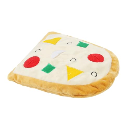 VERDANVERSE Hundespielzeugpizza Interactive Dog Toys Dog chew Toy für Welpen Hundespielzeug für kleine Hunde Zahnen zahnspielzeug für Hunde zum Beißen von Hunden Plüsch von VERDANVERSE