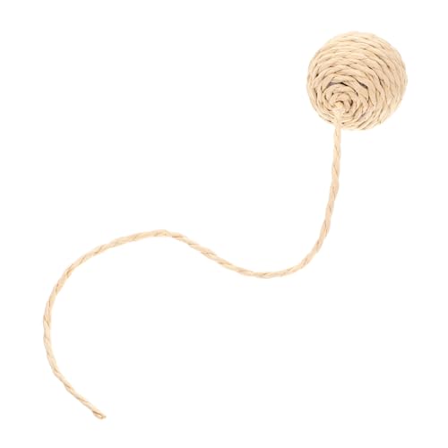 VERDANVERSE Interaktive Sisal Katzenspielzeuge Hängende Kätzchen Spielzeugkugeln mit Glocken Zubehör für Katzenkratzmöbel zu Installieren Reinigen VERDANVERSE Interaktive Sisal Katzenspielzeuge Hängende Kätzchen Spielzeugkugeln mit Glocken Zubehör für Katzenkratzmöbel zu Installieren Reinigen von VERDANVERSE