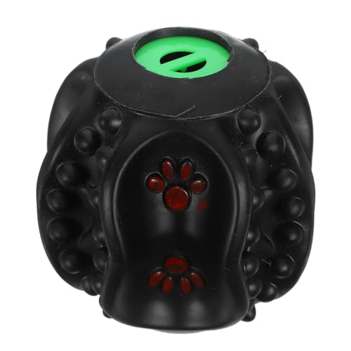 VERDANVERSE Interaktiver Hundespielzeug Ball aus Quietschendes Futterspielzeug für Kleine und Mittelgroße Hunde Fördert Zahngesundheit und Mentale Stimulation Schwarz VERDANVERSE Interaktiver Hundespielzeug Ball aus Quietschendes Futterspielzeug für Kleine und Mittelgroße Hunde Fördert Zahngesundheit und Mentale Stimulation Schwarz von VERDANVERSE