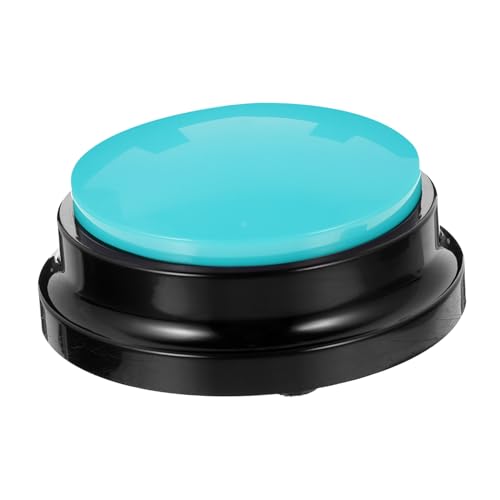 VERDANVERSE Interaktiver Hundespielzeug Button mit Aufnahmefunktion zur Haustierkommunikation Trainingsunterstützend Langlebig Benutzerfreundlich Geeignet für Hunde und Katzen Lebhaftes von VERDANVERSE