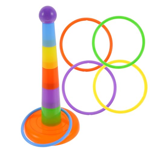 VERDANVERSE Interaktives Ringwurfspielzeug Für Vögel Pädagogisches Papageien-Spielzeug Spaß Und Bewegung Geeignet Für Wellensittiche Nymphensittiche Und Andere Kleine Vögel Zufällige von VERDANVERSE