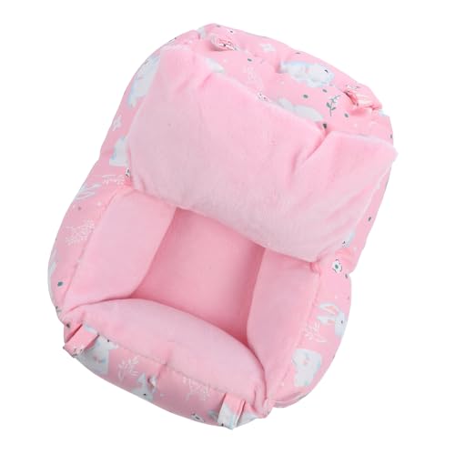 VERDANVERSE Hamsterbett Für Kleine Haustiere Kuscheliges Schlafnest Warmes Versteck Für Hamster Und Meerschweinchen Süßes Design Für Winter Gemütliche Schlafumgebung Pflegeleicht von VERDANVERSE