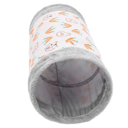 VERDANVERSE Kaninchen Tunnel Faltbar Leicht Interaktiv für Kleine Haustiere Wie Zwergkaninchen und Hamster Langlebiges Material Komfortables Versteck und Spielspaß für Zuhause und Unterwegs von VERDANVERSE