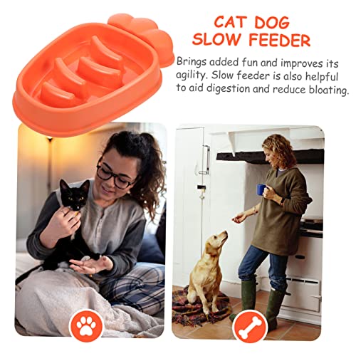 VERDANVERSE Karottenförmiger Slow Feeder Napf für Hunde und Katzen Große Kapazität Gesundes Fressen gegen Schlingen und Verdauungsprobleme Lebensmittelecht Leicht zu Reinigen Schlucken Design VERDANVERSE Karottenförmiger Slow Feeder Napf für Hunde und Katzen Große Kapazität Gesundes Fressen gegen Schlingen und Verdauungsprobleme Lebensmittelecht Leicht zu Reinigen Schlucken Design von VERDANVERSE