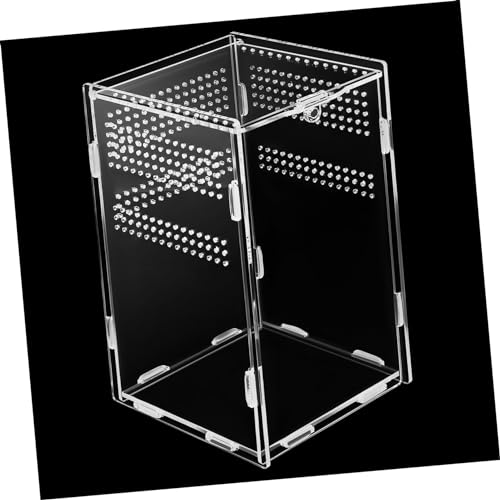 VERDANVERSE Kasten Fütterungsbox vitrinenschränke insektenbox Spinnenbehälter Haustierbehälter Reptilienbehälter Tarantula -Gehäuse Drachen Schlangengehege Reptilienspinnen-Terrarium Acryl VERDANVERSE Kasten Fütterungsbox vitrinenschränke insektenbox Spinnenbehälter Haustierbehälter Reptilienbehälter Tarantula -Gehäuse Drachen Schlangengehege Reptilienspinnen-Terrarium Acryl von VERDANVERSE