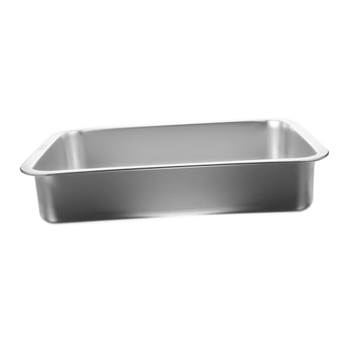 VERDANVERSE Kasten Katzentoilette Aus Edelstahl Haustier Käfige Leuchttäle Leichte Unmittelbare Bausätze Katzentoilette Mit Haube Käfig Katzentoilette Tülle Silver Rostfreier Stahl VERDANVERSE Kasten Katzentoilette Aus Edelstahl Haustier Käfige Leuchttäle Leichte Unmittelbare Bausätze Katzentoilette Mit Haube Käfig Katzentoilette Tülle Silver Rostfreier Stahl von VERDANVERSE