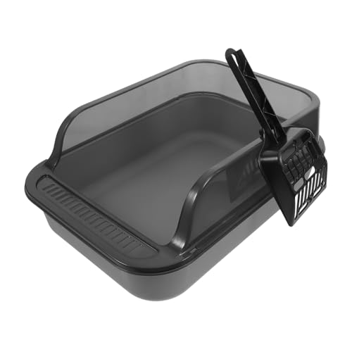 VERDANVERSE Kasten Katzentoilette katzenstreu Katzenboxen für Wohnungskatzen Katzenklo Kätzchen Litterbox Katzenpfanne Brisenstreupellets Katzenhängematte Abs Dark Grey VERDANVERSE Kasten Katzentoilette katzenstreu Katzenboxen für Wohnungskatzen Katzenklo Kätzchen Litterbox Katzenpfanne Brisenstreupellets Katzenhängematte Abs Dark Grey von VERDANVERSE