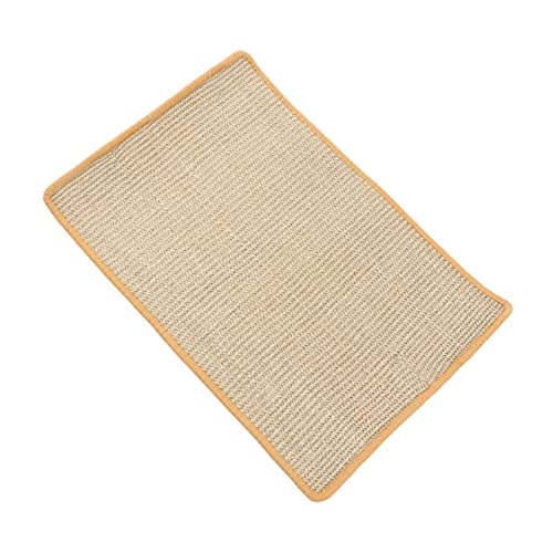 VERDANVERSE Katze Kratzmatte Kratzen Kratzmatte Für Katzen Groß Katzen-kratzunterlage Modern Kratzer Teppich Kratzunterlage Für Katzen Tischbeinmatte Couch Sofakissen Sisal von VERDANVERSE