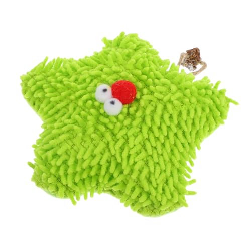 VERDANVERSE Katze Plüschtier Light Green Kristallsamt von VERDANVERSE