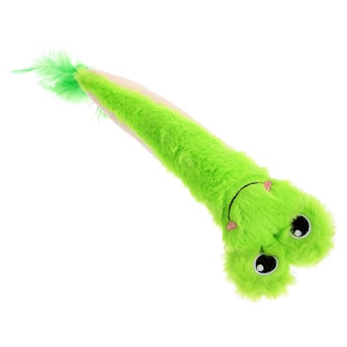 VERDANVERSE Katze Plüschtier Quietschspielzeug für Katzen Kauspielzeug für Katzen interaktives knete Katze lustiges Katze zahte Sisal Light Green VERDANVERSE Katze Plüschtier Quietschspielzeug für Katzen Kauspielzeug für Katzen interaktives knete Katze lustiges Katze zahte Sisal Light Green von VERDANVERSE