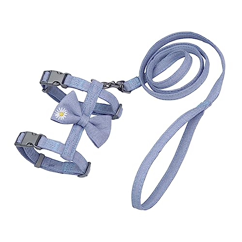 VERDANVERSE Katzen Geschirr Set mit Leine Verstellbares und Atmungsaktives Katzengeschirr für Kitten mit Bowtie für Tägliche und Outdoor Aktivitäten VERDANVERSE Katzen Geschirr Set mit Leine Verstellbares und Atmungsaktives Katzengeschirr für Kitten mit Bowtie für Tägliche und Outdoor Aktivitäten von VERDANVERSE