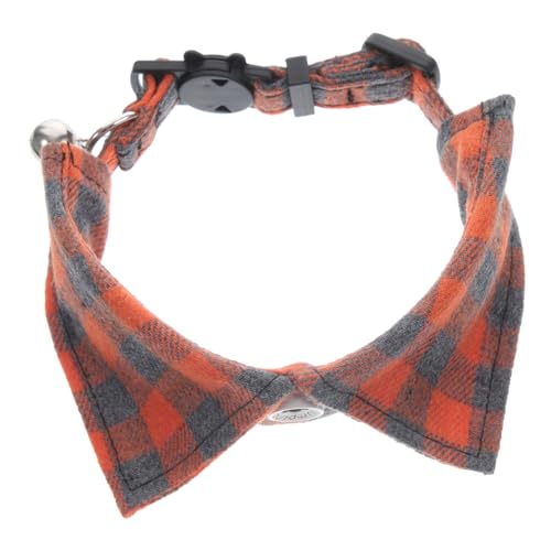VERDANVERSE Katzenhalsband Glocke Kragen abbrechbare katzenhalsbänder nachweisen süße Katzenkräger dekoratives Hundehalsband für Haustiere für Katzen Tuch VERDANVERSE Katzenhalsband Glocke Kragen abbrechbare katzenhalsbänder nachweisen süße Katzenkräger dekoratives Hundehalsband für Haustiere für Katzen Tuch von VERDANVERSE