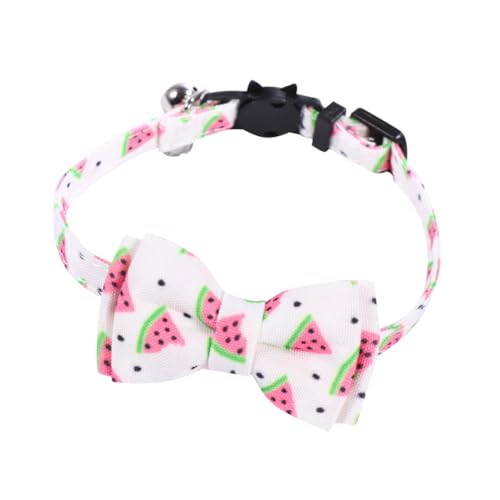 VERDANVERSE Katzenhalsband mit Einstellbarem Fruchtmuster und Glöckchen Niedliches Stilvolles Design für Haustiere für Täglichen Gebrauch oder Besondere Anlässe VERDANVERSE Katzenhalsband mit Einstellbarem Fruchtmuster und Glöckchen Niedliches Stilvolles Design für Haustiere für Täglichen Gebrauch oder Besondere Anlässe von VERDANVERSE