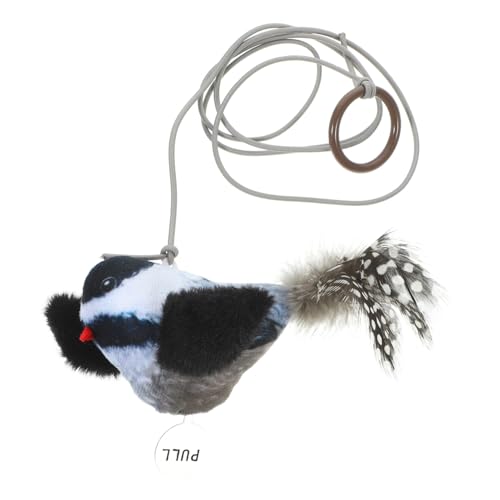 VERDANVERSE Hängendes Katzenspielzeug Vogel-Design Mit Geräuschfunktion Interaktives Spielzeug Für Katzen Beschäftigung Und Blau-weißes Spielzeug Für Kätzchen Und Kleine Katzen VERDANVERSE Hängendes Katzenspielzeug Vogel-Design Mit Geräuschfunktion Interaktives Spielzeug Für Katzen Beschäftigung Und Blau-weißes Spielzeug Für Kätzchen Und Kleine Katzen von VERDANVERSE