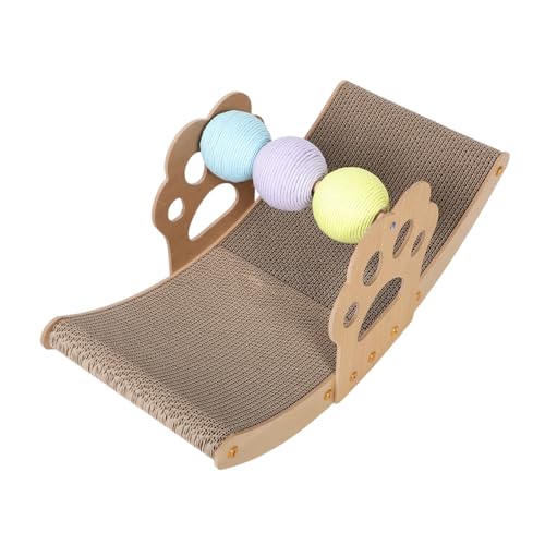 VERDANVERSE Katzenkratzbaum Für Den Innenbereich, Schaukel-loungebett Mit Bunten Bällen, Katzenkrallen-schleifbrett, Lustiger Ruhe- Und Spielbereich Für Kätzchen VERDANVERSE Katzenkratzbaum Für Den Innenbereich, Schaukel-loungebett Mit Bunten Bällen, Katzenkrallen-schleifbrett, Lustiger Ruhe- Und Spielbereich Für Kätzchen von VERDANVERSE
