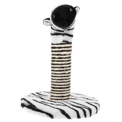 VERDANVERSE Katzenkratzbaum Klein Zebra Muster Robust Kratzsäule Katzenklettergerüst Indoor Spiel und Ruheplatz Kratztonne für Wohnungskatzen VERDANVERSE Katzenkratzbaum Klein Zebra Muster Robust Kratzsäule Katzenklettergerüst Indoor Spiel und Ruheplatz Kratztonne für Wohnungskatzen von VERDANVERSE
