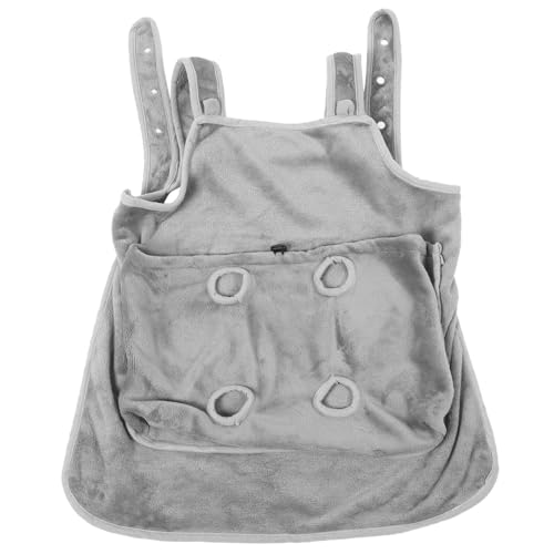 VERDANVERSE Katzenstreichelschürze weiche Katzentrage Leicht Haustier Schlafsack für Katzen pet Bed Katzen liegestuhl Schlafschürzen für Katzen weiche Katzenschürze Arktisches Vlies Light Grey VERDANVERSE Katzenstreichelschürze weiche Katzentrage Leicht Haustier Schlafsack für Katzen pet Bed Katzen liegestuhl Schlafschürzen für Katzen weiche Katzenschürze Arktisches Vlies Light Grey von VERDANVERSE