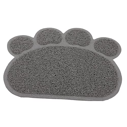 VERDANVERSE Katzenstreu Matte Wurf klein Fänger Pads für Katze Wohnungskatzen katzenfutter matten Müllmatten katzenfutter pad Katzenstreu Teppich Futtermatten PVC Grey VERDANVERSE Katzenstreu Matte Wurf klein Fänger Pads für Katze Wohnungskatzen katzenfutter matten Müllmatten katzenfutter pad Katzenstreu Teppich Futtermatten PVC Grey von VERDANVERSE