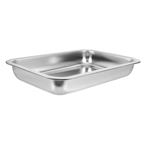 VERDANVERSE Katzentoilette Design katzenklo großes katzenklo Metall katzenklo katzenstreu Rostfreies Katzenklo Bausatz Haustier versteckt Kätzchen saubere Toilette Rostfreier Stahl Silver VERDANVERSE Katzentoilette Design katzenklo großes katzenklo Metall katzenklo katzenstreu Rostfreies Katzenklo Bausatz Haustier versteckt Kätzchen saubere Toilette Rostfreier Stahl Silver von VERDANVERSE