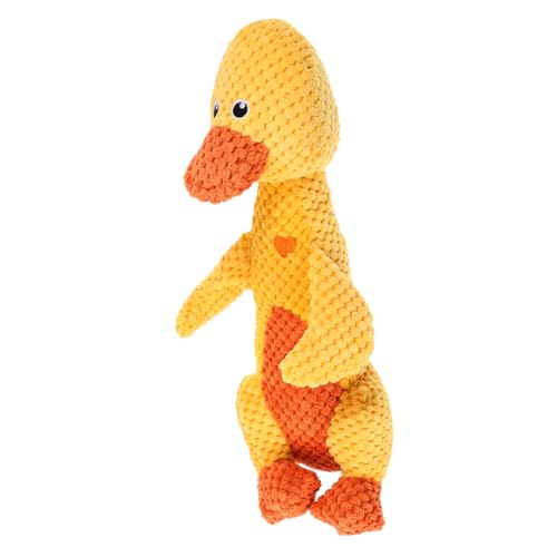 VERDANVERSE Kawaii Plüschspielzeug für Cartoon Entenform Quietschendes Zahnpflege für Kleine Sicher und Langlebig und Kauen von VERDANVERSE