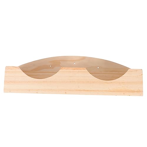 VERDANVERSE Kleines Haustier Heu Rack aus Holz Abnehmbarer Futterspender für Meerschweinchen und Hamster für Gesunde und Einfache von VERDANVERSE