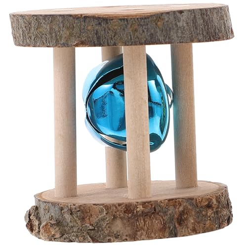VERDANVERSE Natürlicher Holz Kauspielzeug Für Kleintiere Hamster Kaninchen Meerschweinchen Zahnpflege Spielzeug Mit Apfelholz Und Zufallsfarben Fördert Gesunde Zähne Und Spaß Beim Spielen von VERDANVERSE